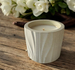 Svíčka - vanilka 002